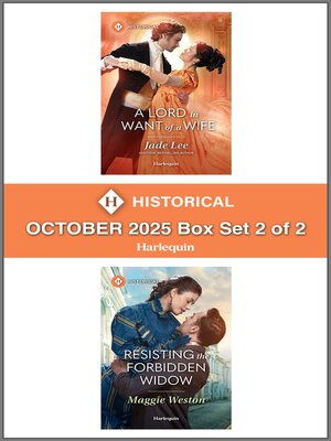 cover image of Harlequin Historical--October 2025--Box Set 2 of 2